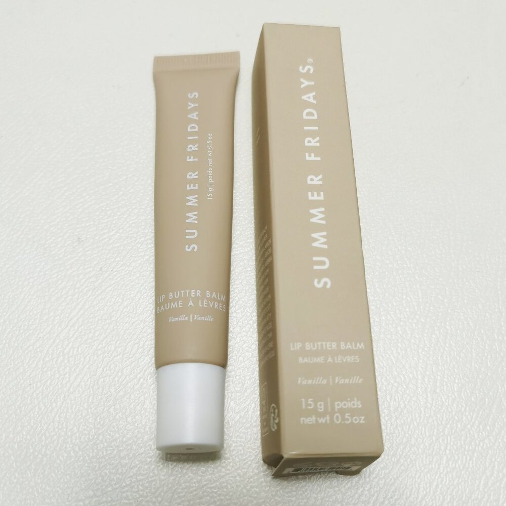1pc( Vanilla )Summer Fridays Lip Butter Balm Conditioning Lip New With box